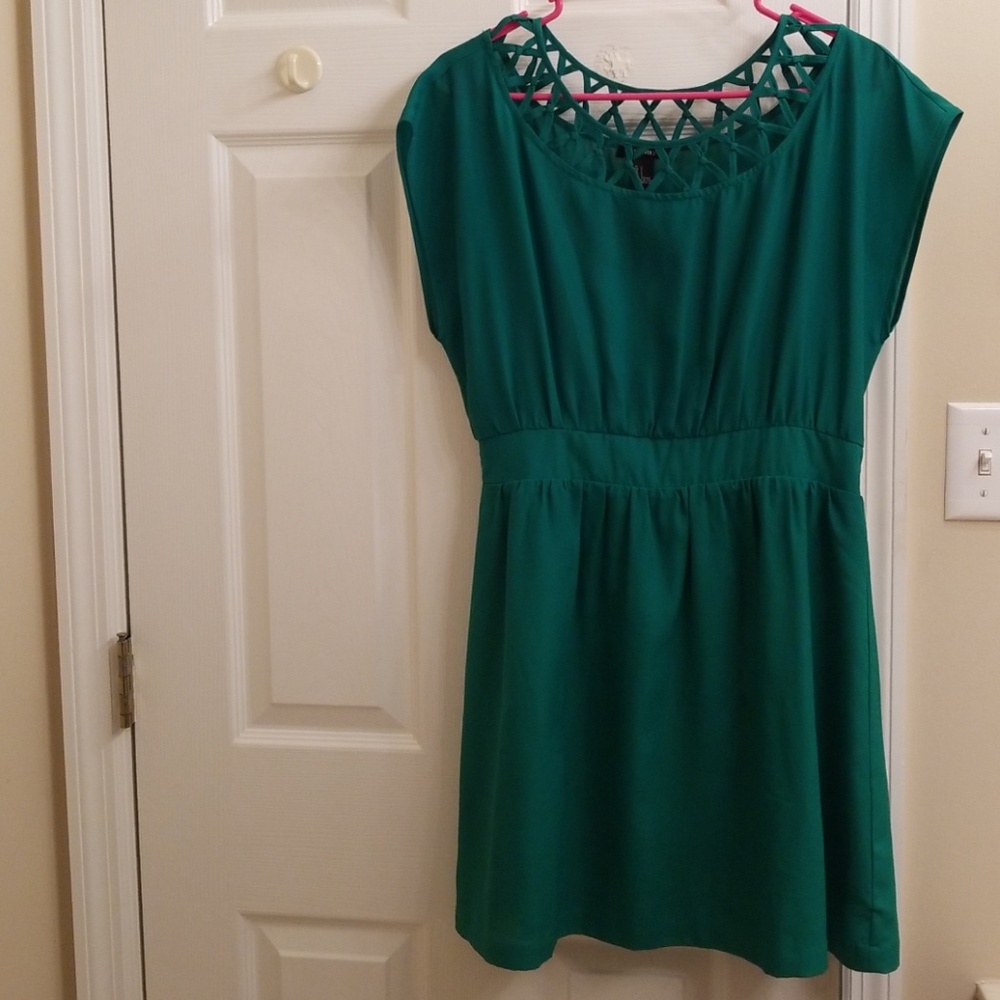 Emerald dress